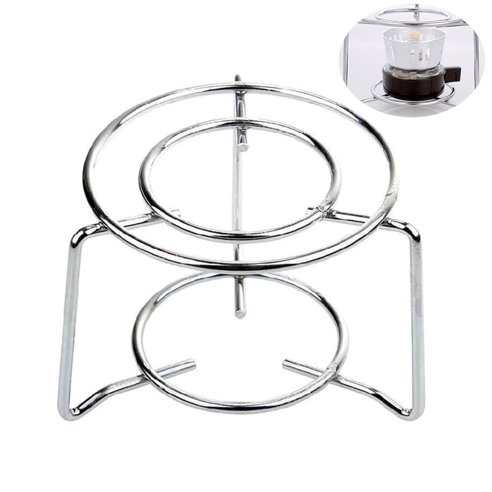 Camping Cooking Alcohol - Stainless Steel Round Stove Stand Stable