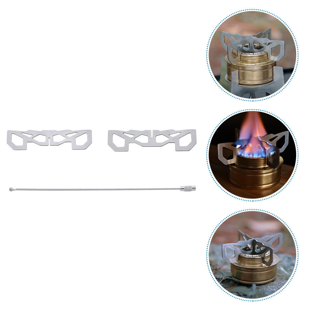 Camping Cooking Alcohol - 1Set Heavy Duty Stainless Steel Portable