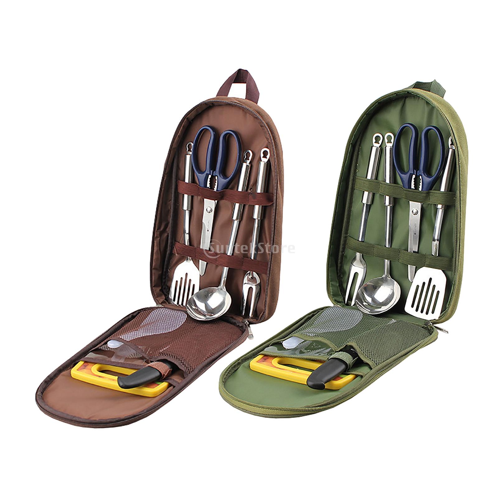 Camping Cooking Set 2 Person - 7 Chiếc Cắm Trại Tiện Dụng
