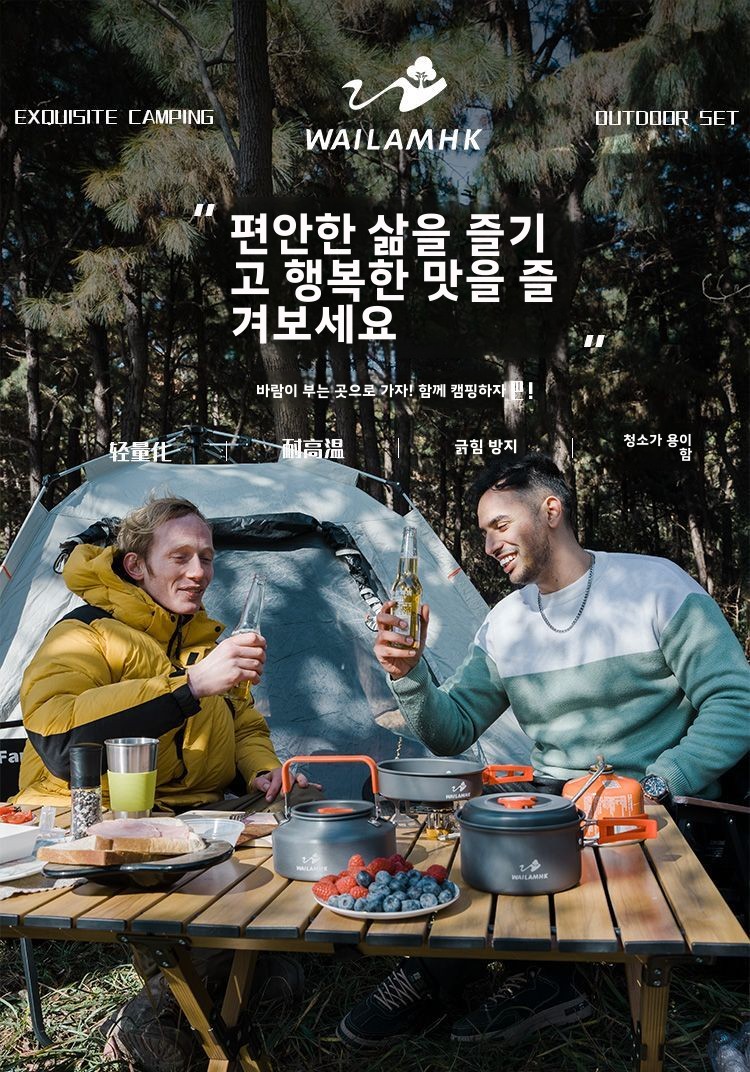 Outdoor Camping Cookware Set P - đánh giá và giá Camping Cooking Set Compact