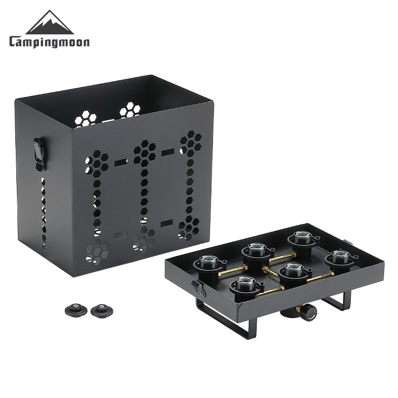 CAMPINGMOON BKZ63 Six Supply T - đánh giá và giá Camping Cooking Range