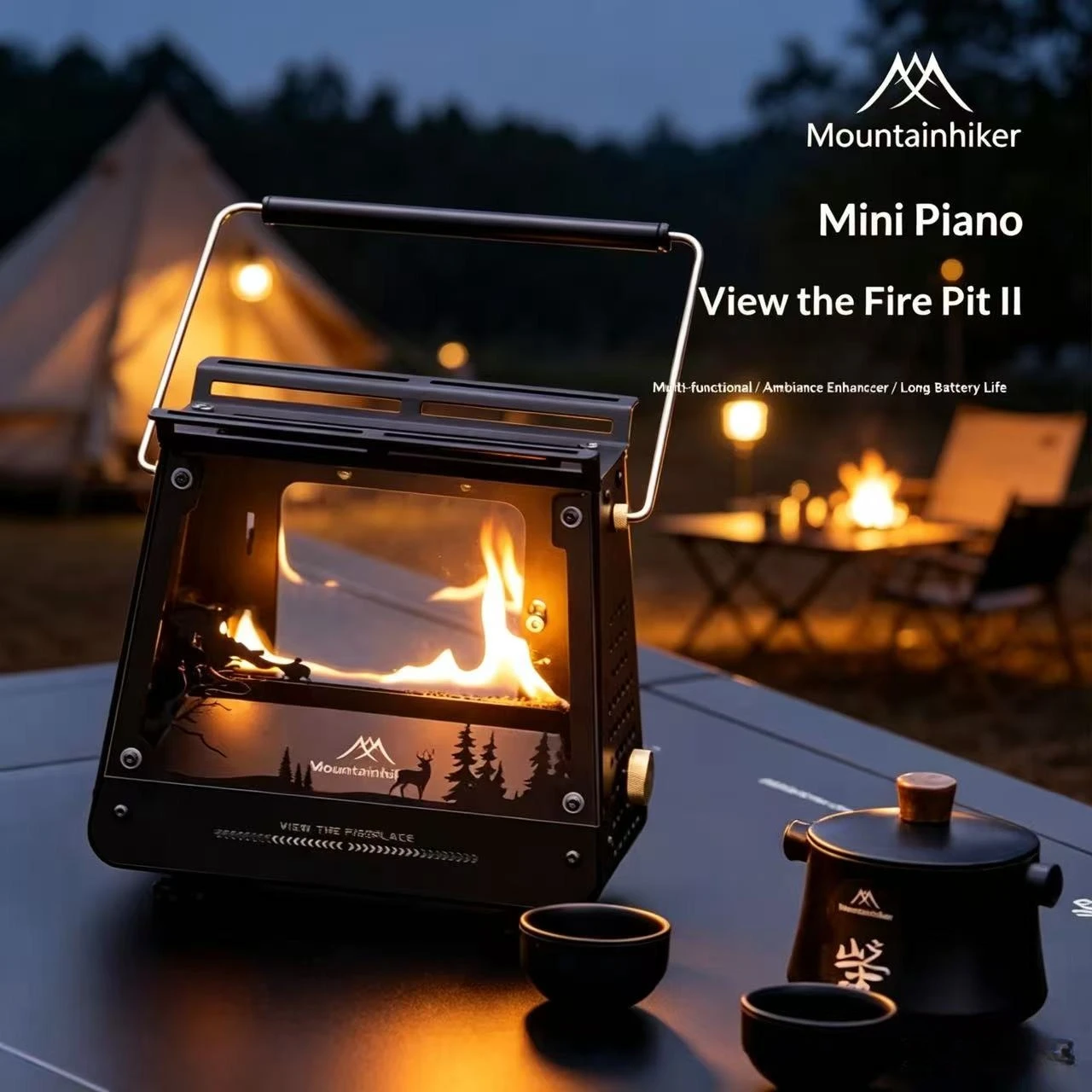 MOUNTAINHIKEROutdoor Portable  - đánh giá và giá Camping Cooking Open Fire