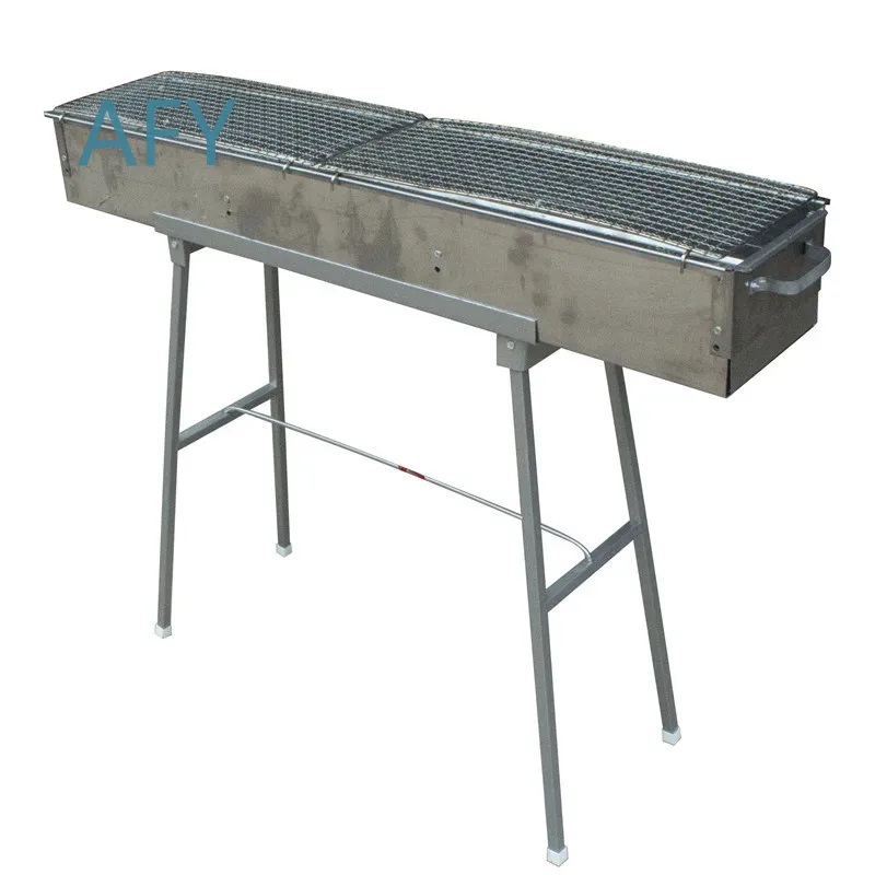 Portable Folding Charcoal BBQ  - đánh giá và giá Camping Cooking Set Compact