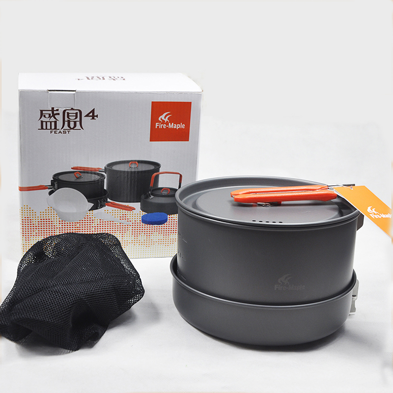 Fire Maple 4-5 Person Cookware - đánh giá và giá Camping Cooking Set 2 Person