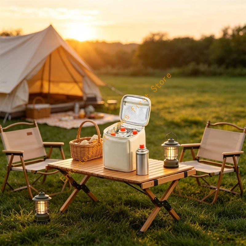 Hộp đựng bình gas có tay cầm đ - đánh giá và giá Camping Cooking Gas Canister