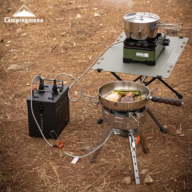 CAMPINGMOON BKZ63 Six Supply T - đánh giá và giá Camping Cooking Range
