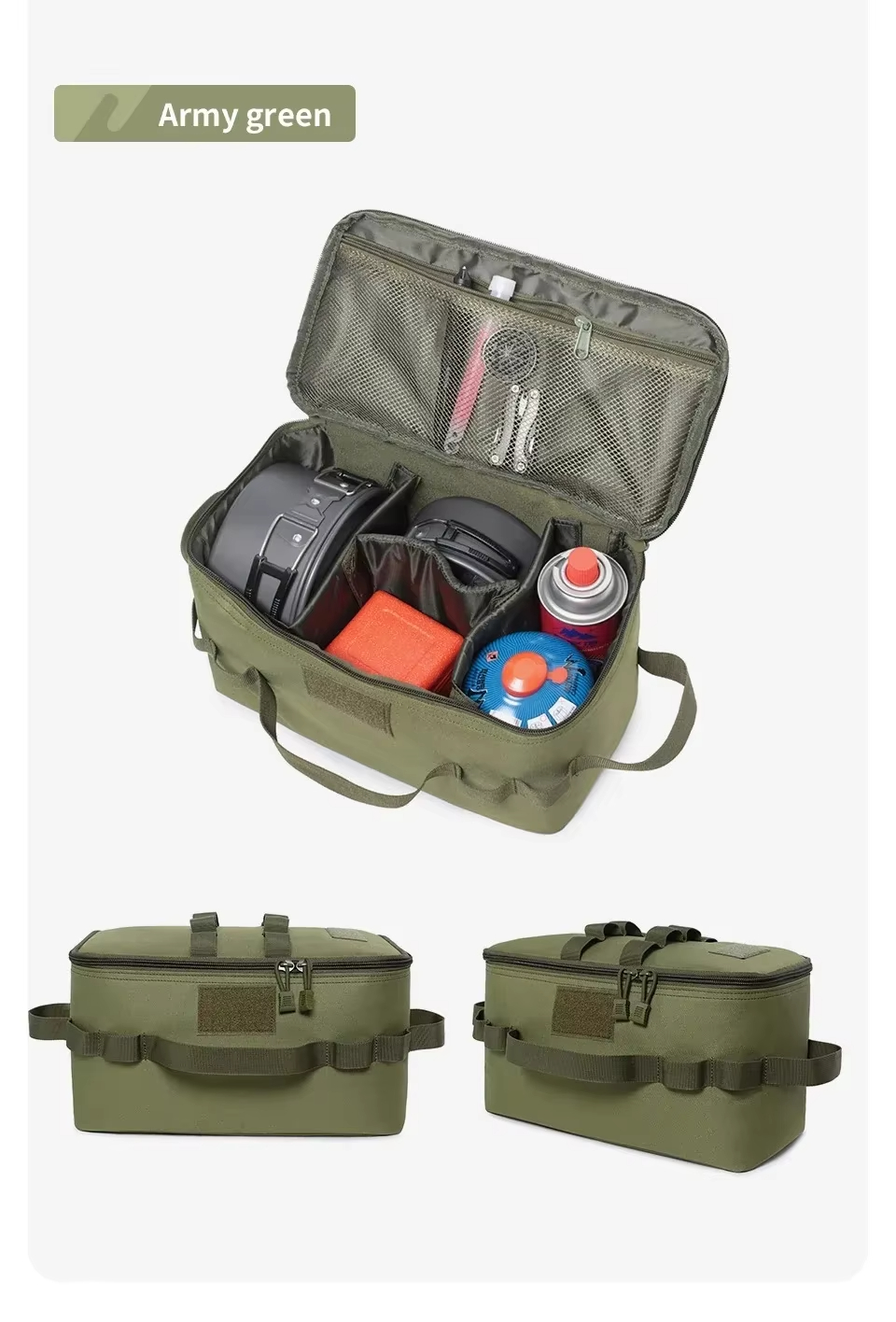 Large Capacity Outdoor Camping - đánh giá và giá Camping Cooking Organizer