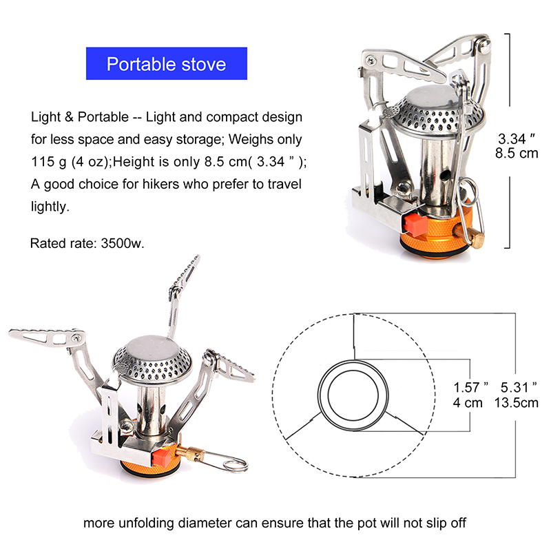 Widesea Portable Camping Cookw - đánh giá và giá Camping Cooking Set 2 Person
