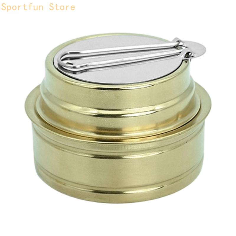 Bếp đốt cồn Brasses Camp để đi - đánh giá và giá Camping Cooking Alcohol