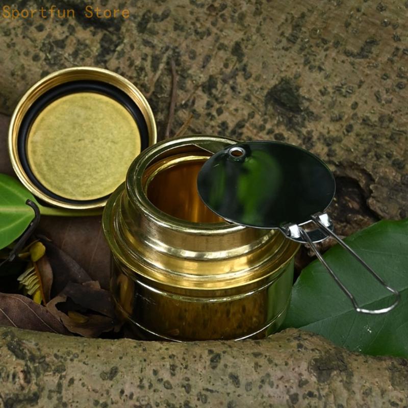 Bếp đốt cồn Brasses Camp để đi - đánh giá và giá Camping Cooking Alcohol