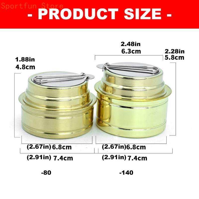 Bếp đốt cồn Brasses Camp để đi - đánh giá và giá Camping Cooking Alcohol