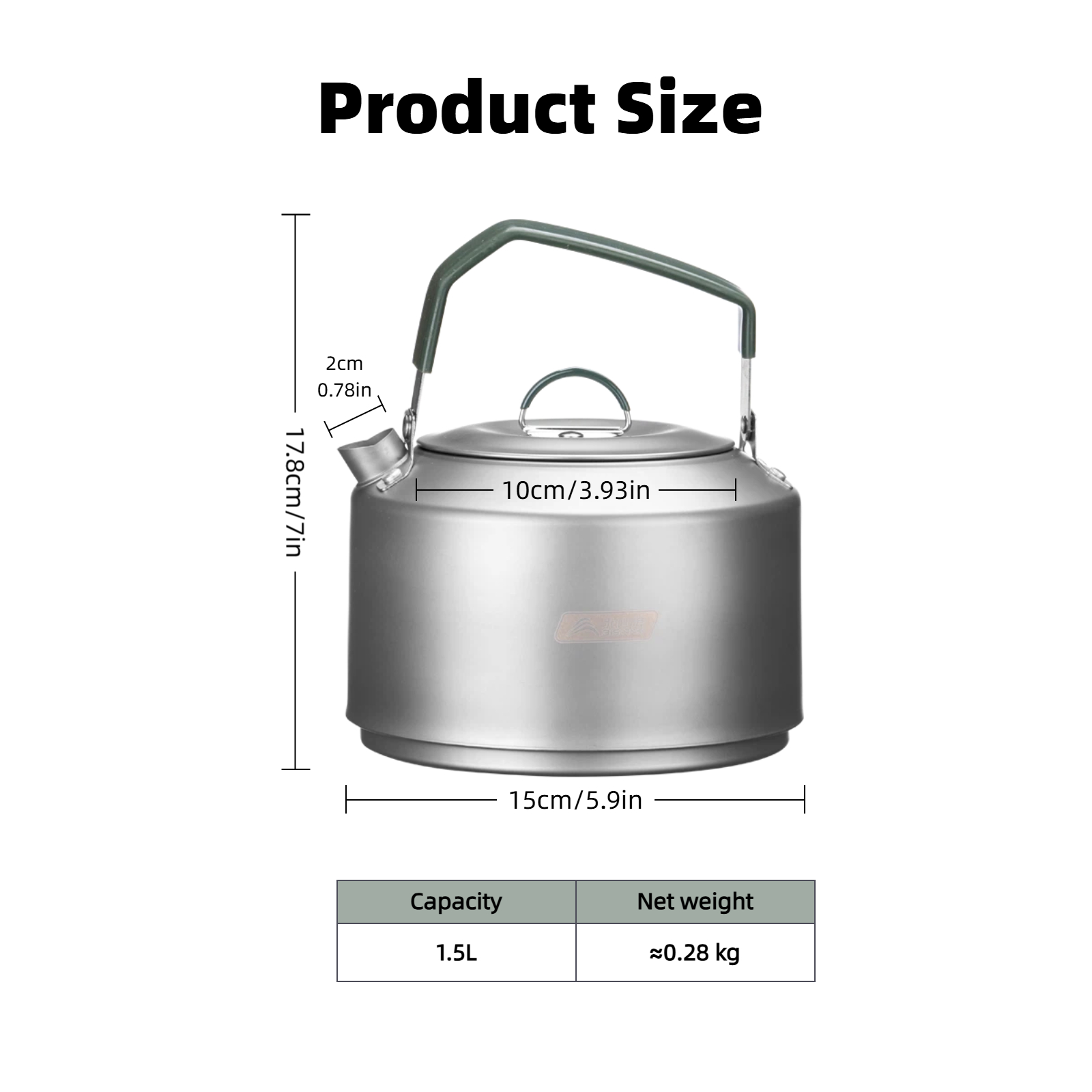 BISINNA Camping Kettle 1.5L 30 - đánh giá và giá Camping Cooking Set 2 Person