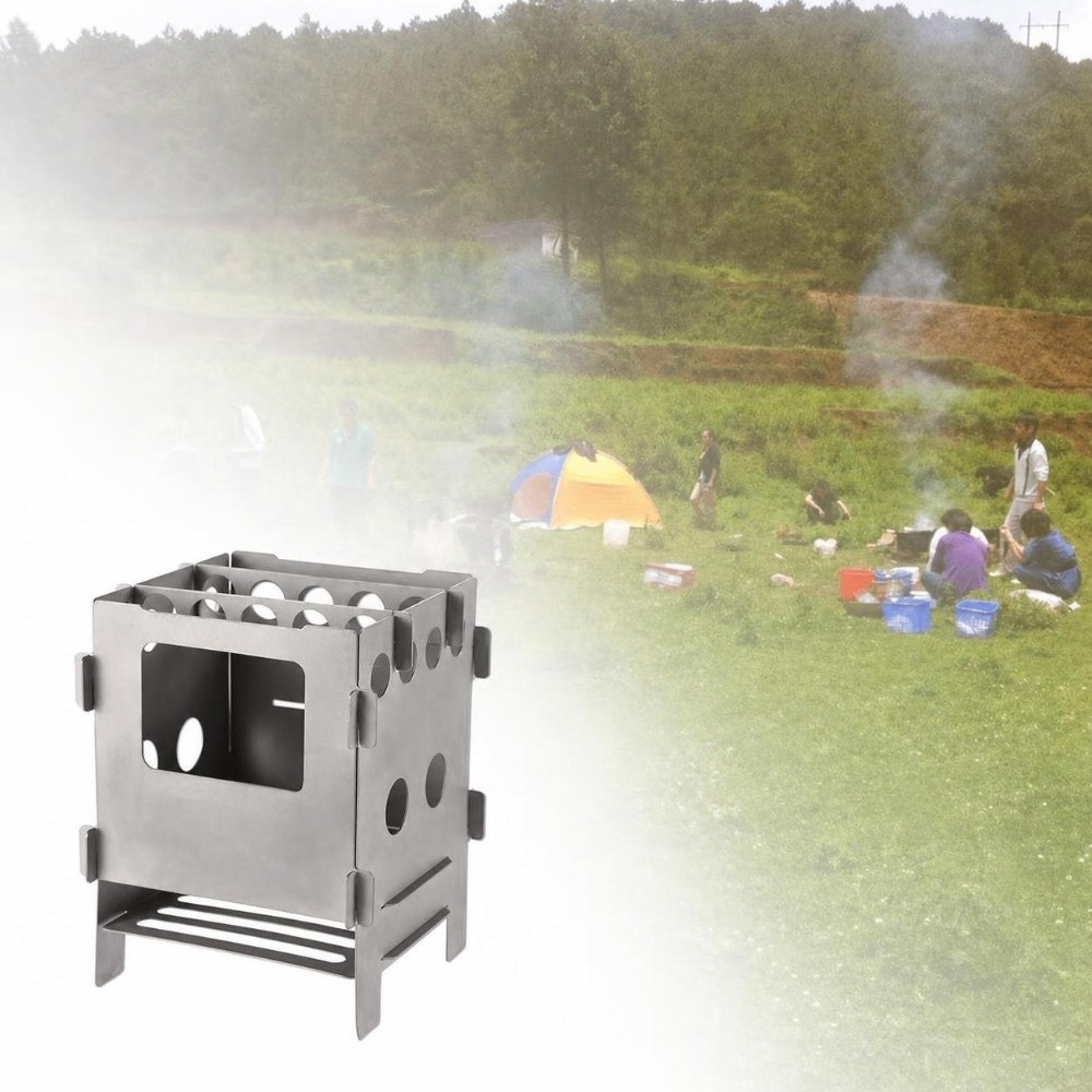 Titanium Wood Burning Stove Al - đánh giá và giá Camping Cooking Alcohol