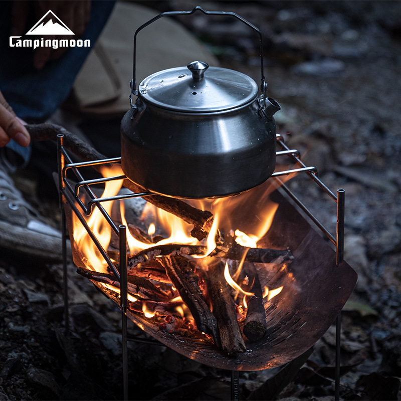 CAMPINGMOON SOLO-A4 Outdoor Po - đánh giá và giá Camp Grill Portable Folding