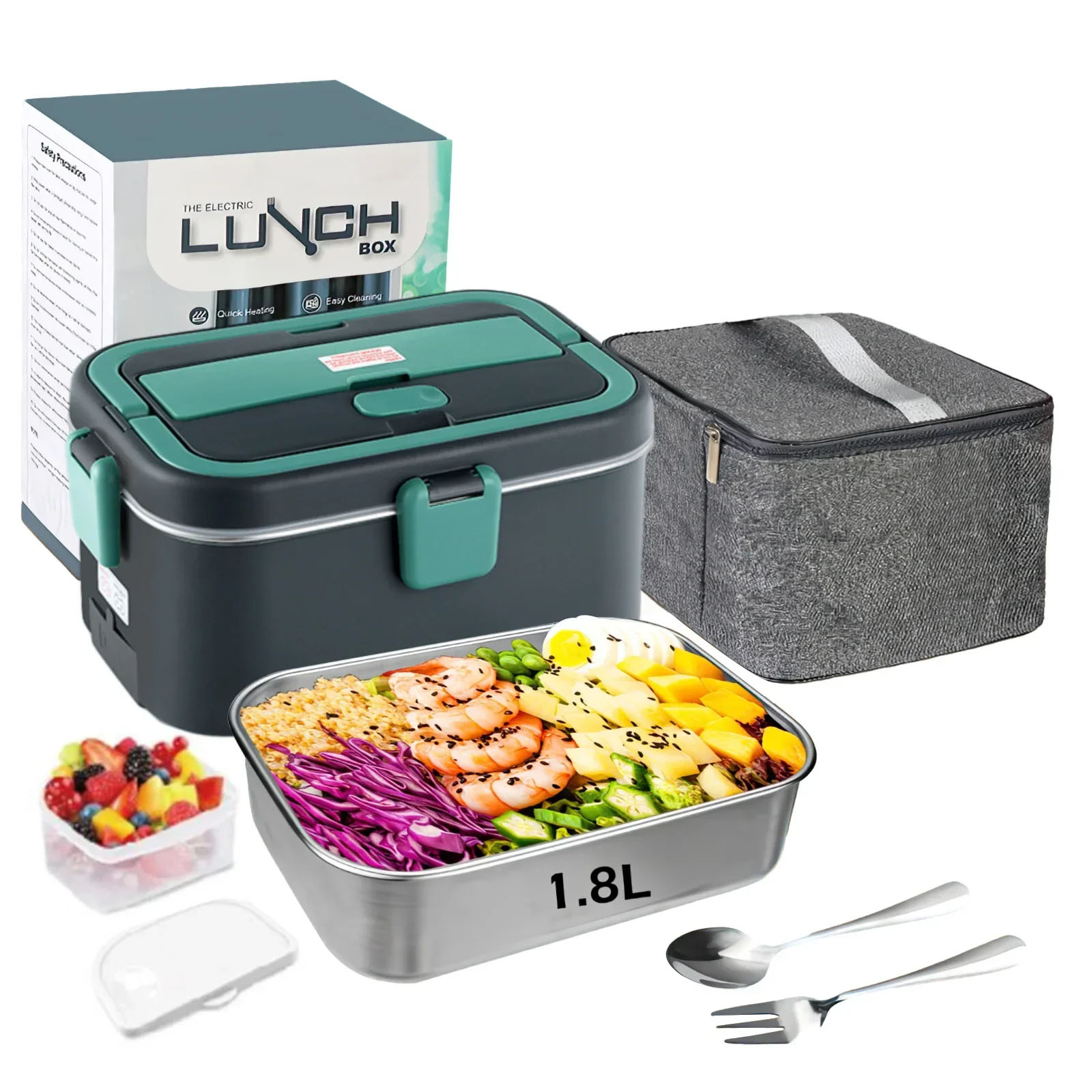 Electric Lunch Box Food Warmer - đánh giá và giá Camping Cooking Electric