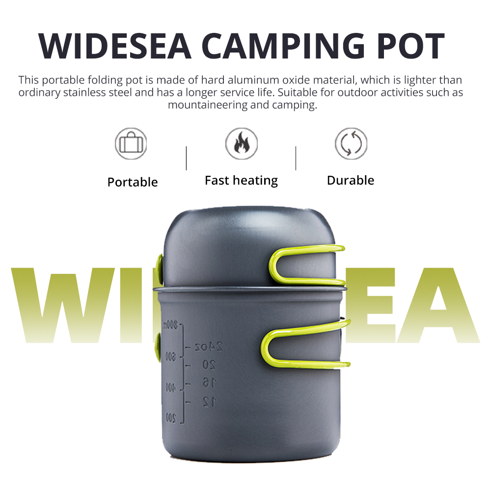 Widesea Ultralight Camping Coo - đánh giá và giá Camping Cooking Set 2 Person
