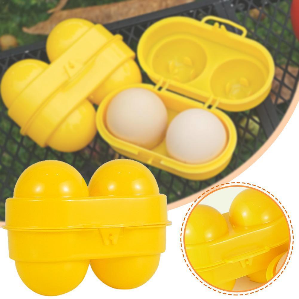 2 Grid Egg Storage Box Contain - đánh giá và giá Camping Cooking Organizer
