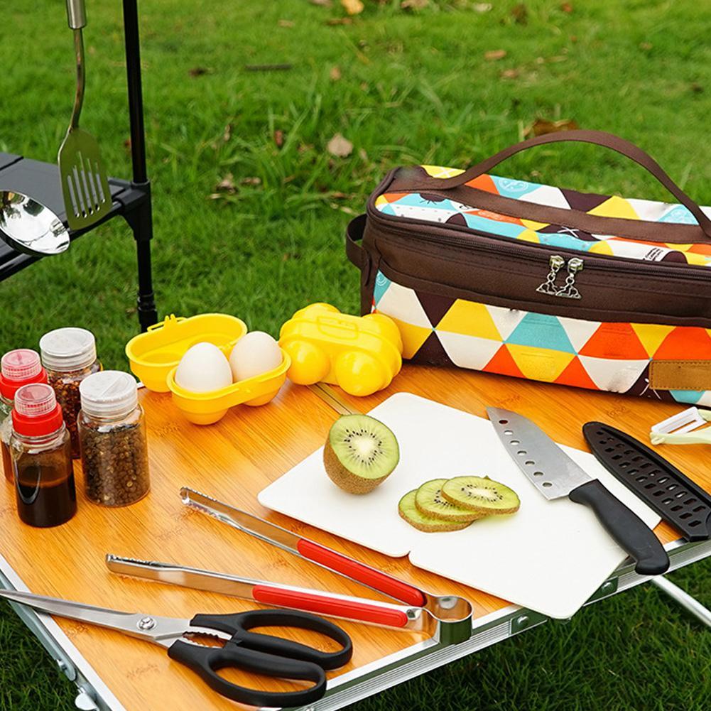 2 Grid Egg Storage Box Contain - đánh giá và giá Camping Cooking Organizer