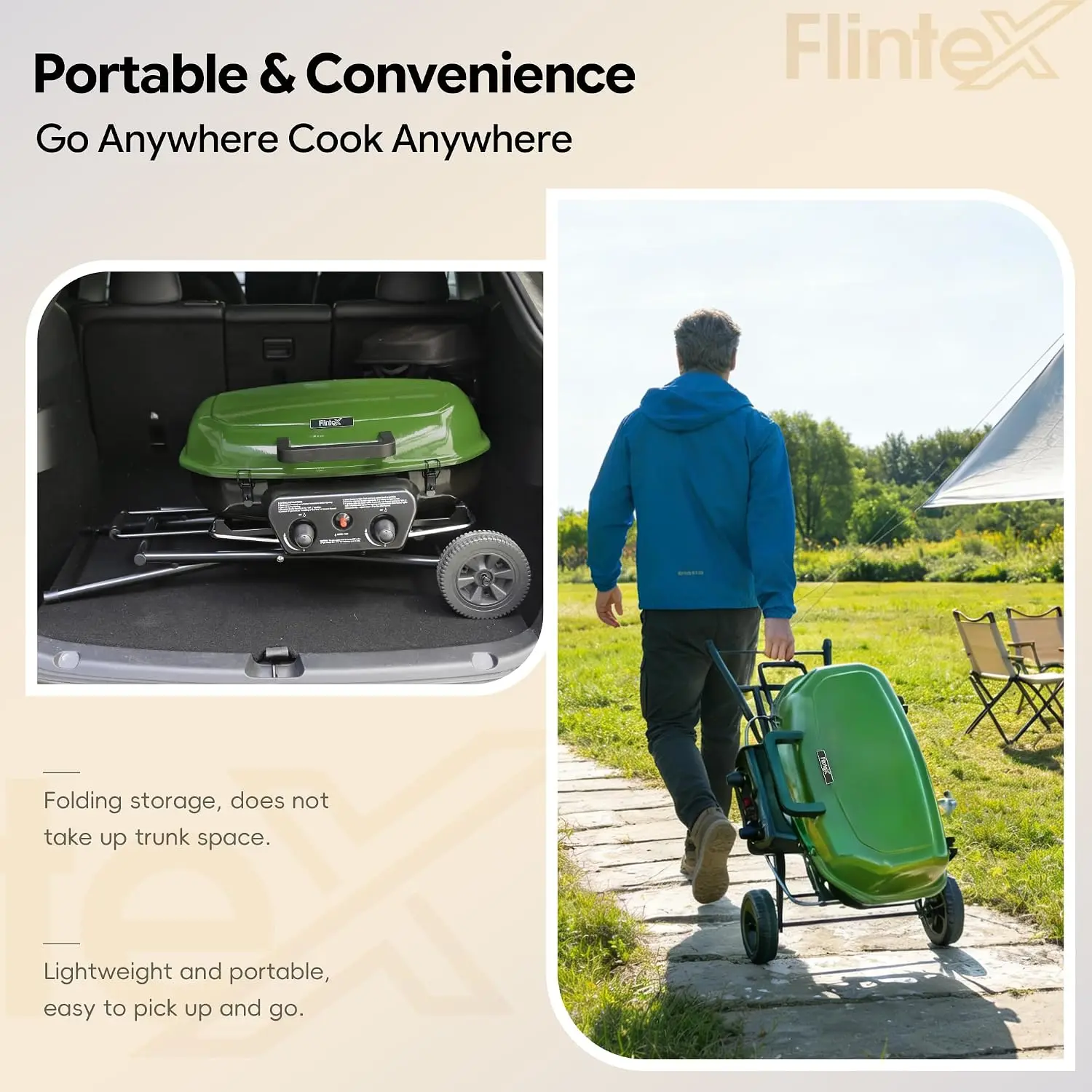 Portable Propane Gas Grill, 34 - đánh giá và giá Camping Cooking Range