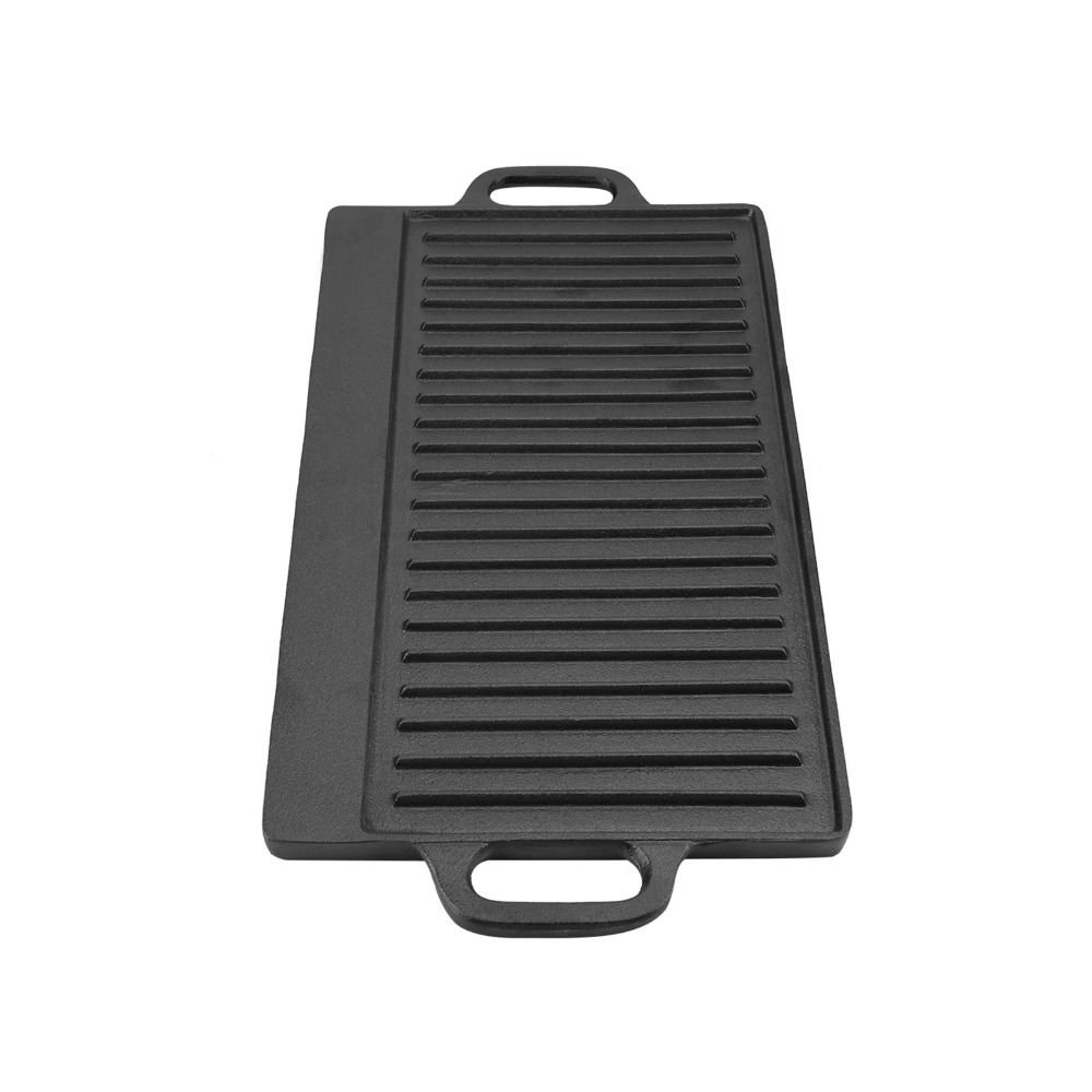 Double Sided Cast Iron Griddle - đánh giá và giá Camping Cooking Range