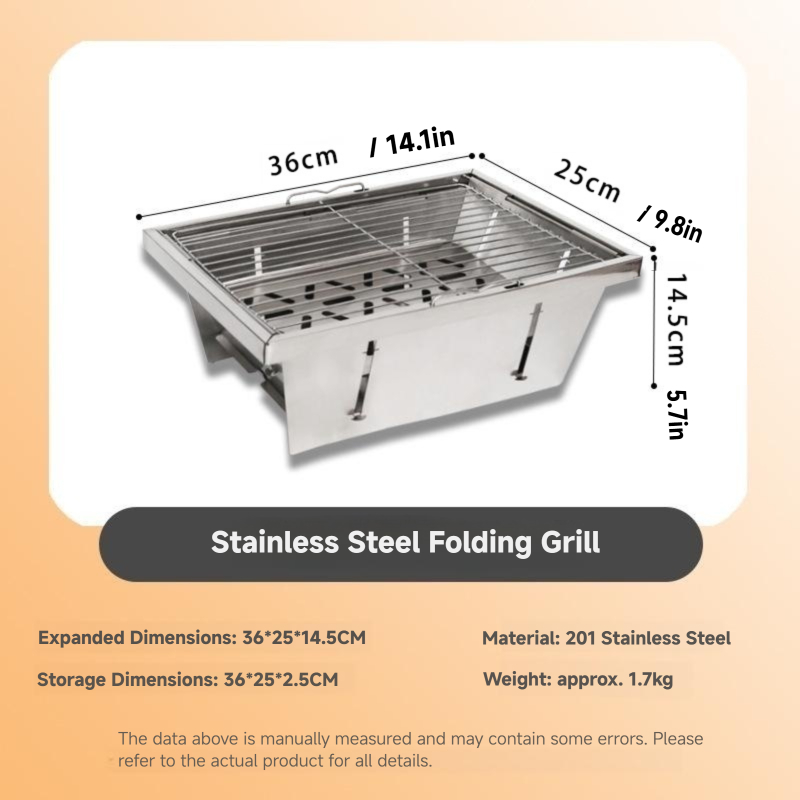 WESTTUNE IGT Barbecue Grill Fo - đánh giá và giá Camp Grill Portable Folding