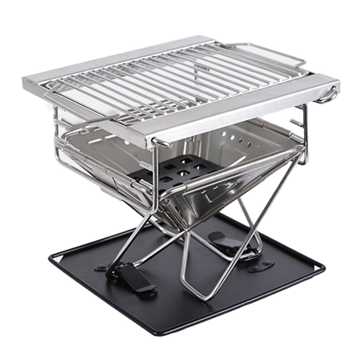M10K Outdoor Camping Folding G - đánh giá và giá Camp Grill Portable Folding