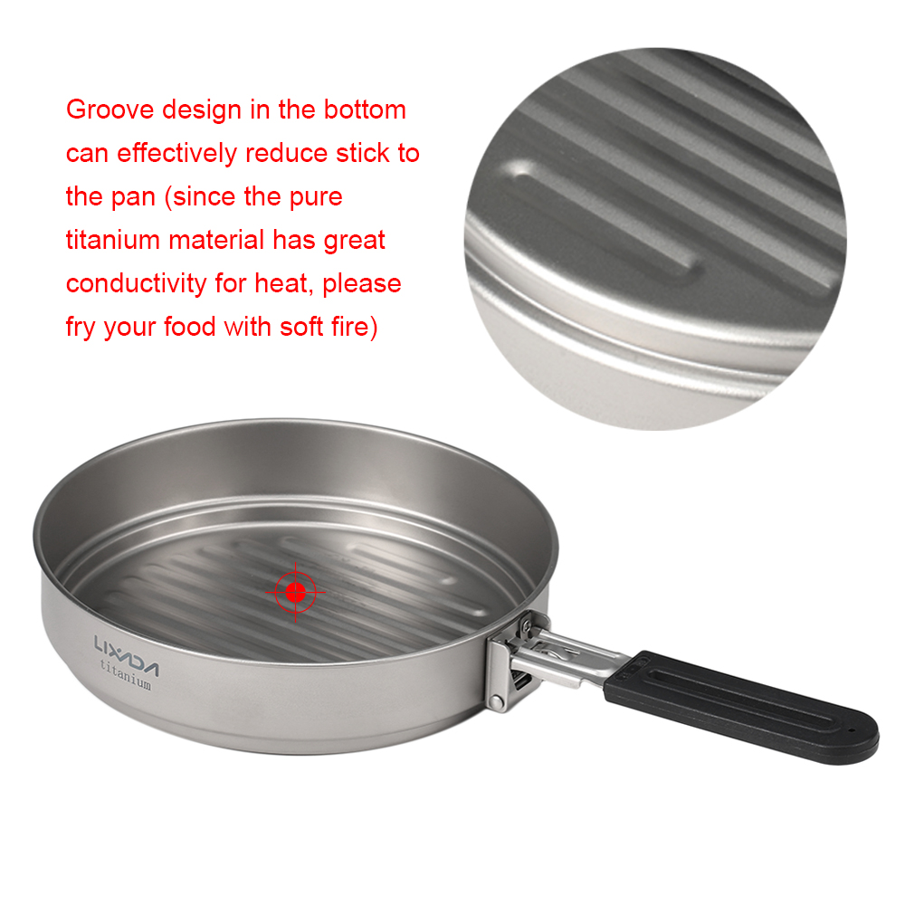 Camping Pots and Pans Portable - đánh giá và giá Camping Cooking Open Fire