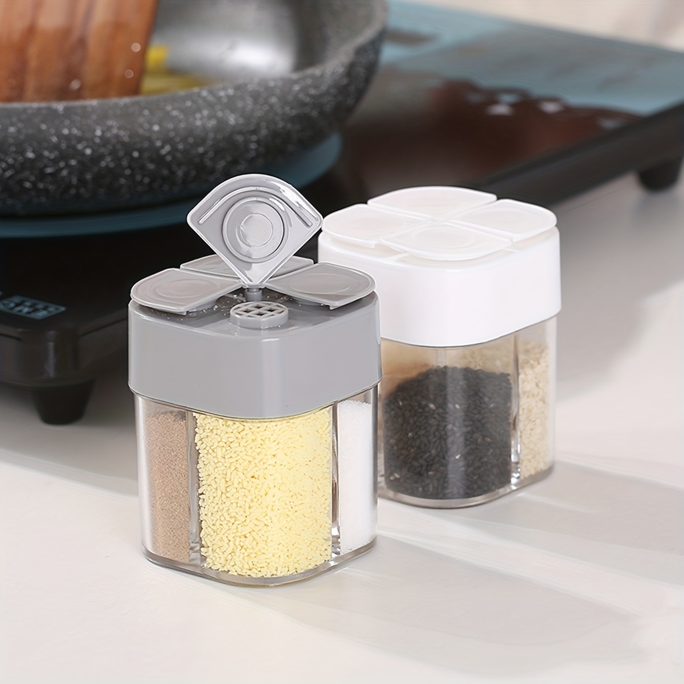 4in1 Camping Seasoning Shaker  - đánh giá và giá Camping Cooking Organizer