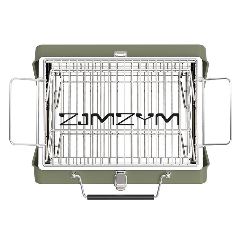 Foldable Barbecue Grill Adjust - đánh giá và giá Camping Cooking Range