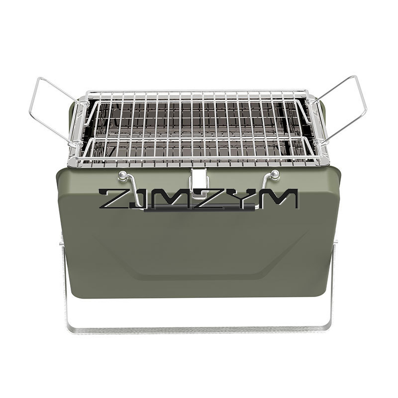 Foldable Barbecue Grill Adjust - đánh giá và giá Camping Cooking Range