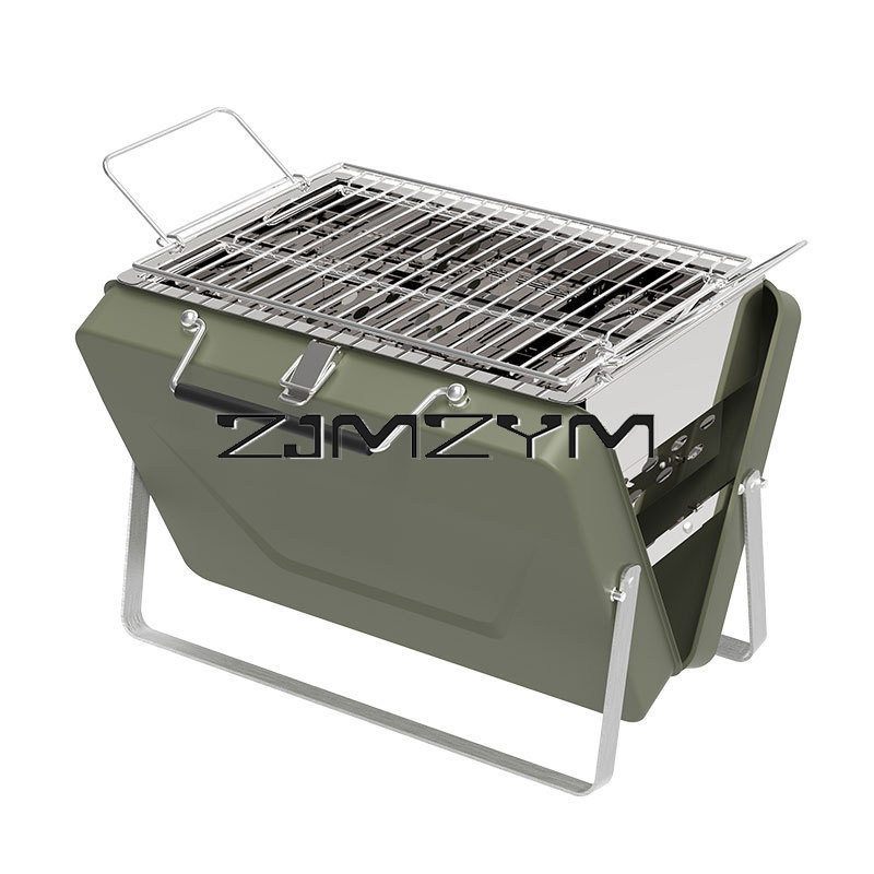 Foldable Barbecue Grill Adjust - đánh giá và giá Camping Cooking Range